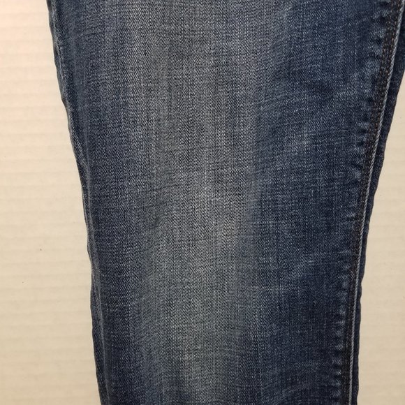 Lucky Brand jeans 8/29 Lolita Capri denim whiskered cropped stretch - Picture 6 of 15